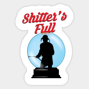 Uncle Eddie Snow Globe Sticker